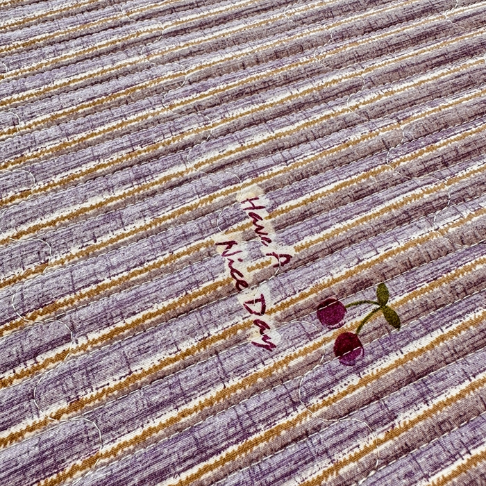 91家纺网 家纺一手货源 找家纺 岚吉家纺 2026新款云朵棉床盖三件套 紫色樱桃