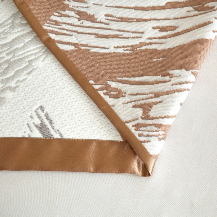 91家纺网 家纺一手货源 找家纺 典曼家纺 2025新款北欧风针织棉床盖三件套床盖 炫彩