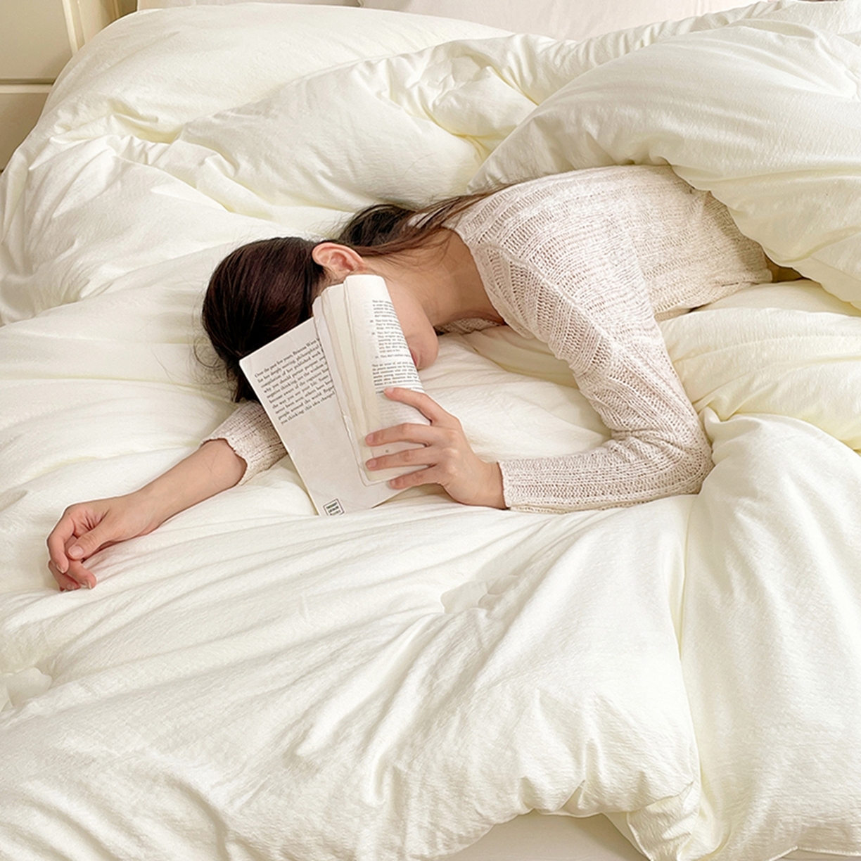 91家纺网 家纺一手货源 找家纺 （总）VIP被业 2025新款水洗棉皱皱纱新疆棉冬被被芯