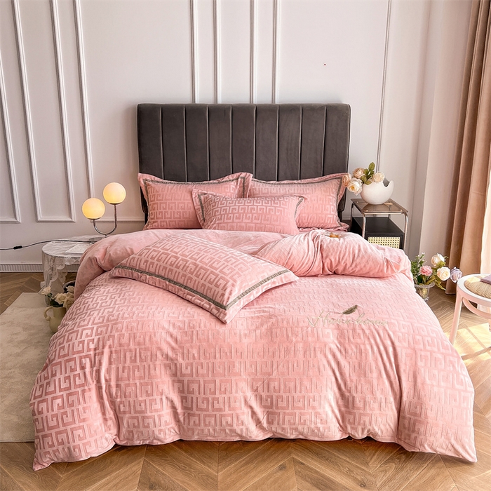 91家纺网 家纺一手货源 找家纺 (总）奥裕2025新款A类婴儿绒牛奶绒四件套梵高系列