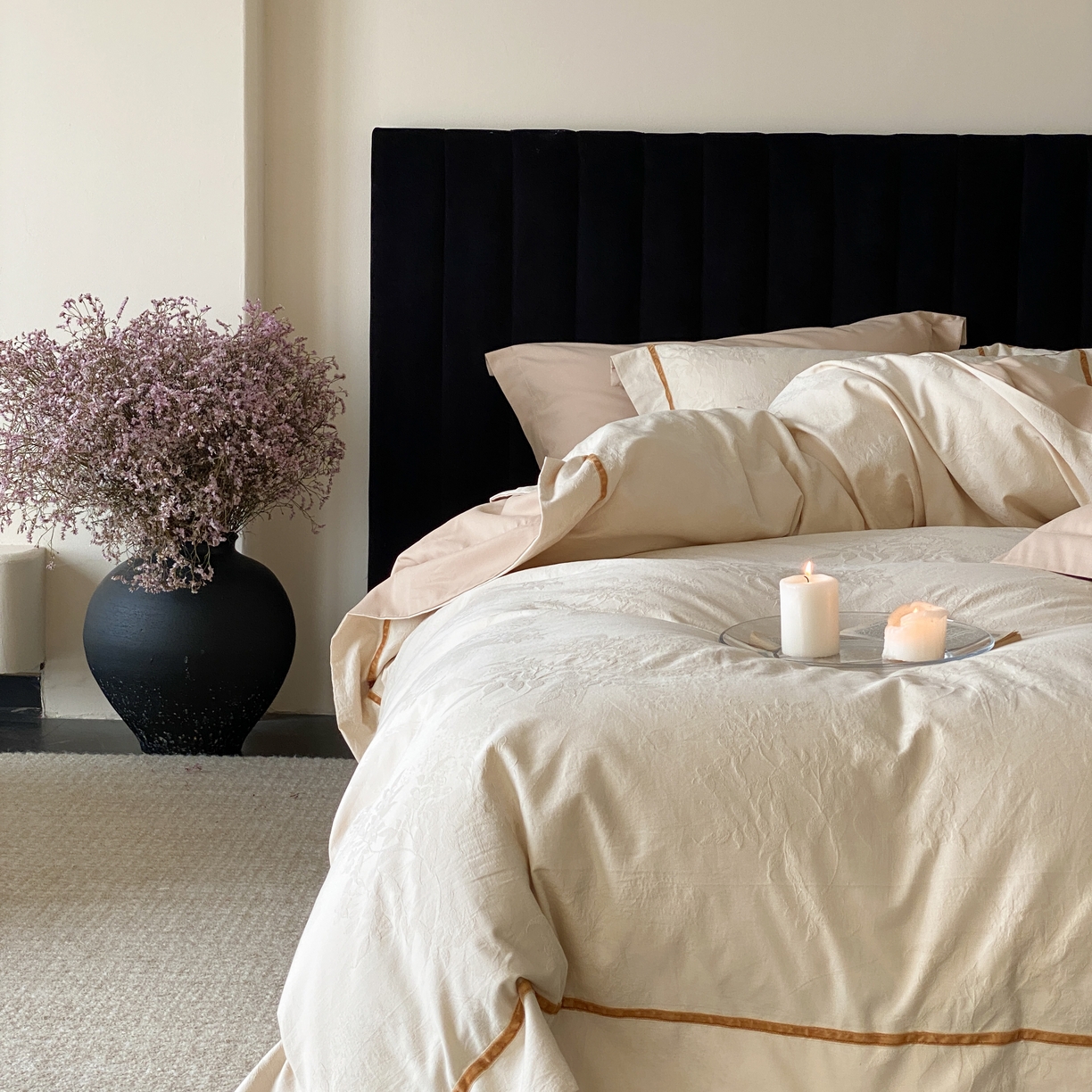 91家纺网 家纺一手货源 找家纺 （总）玉宇阁家居 2025新款色织空气大提花磨毛四件套-工艺款