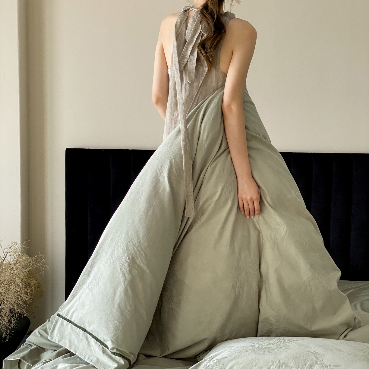 91家纺网 家纺一手货源 找家纺 玉宇阁家居 2025新款色织空气大提花磨毛四件套-工艺款 磨毛款-半藏