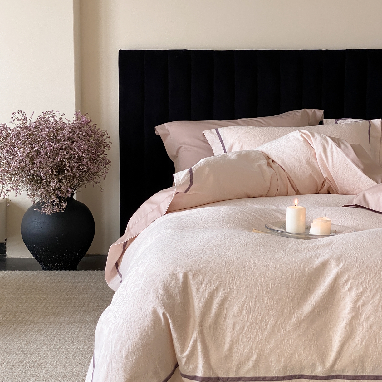 91家纺网 家纺一手货源 找家纺 玉宇阁家居 2025新款色织空气大提花磨毛四件套-工艺款 磨毛款-杜桑