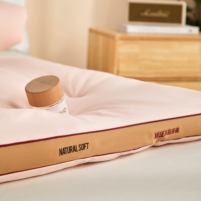 91家纺网 家纺一手货源 找家纺 玛德琳 2025新款良品元棉大豆被子被芯 玉粉