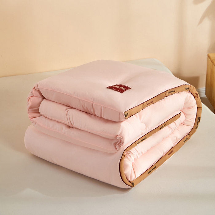 91家纺网 家纺一手货源 找家纺 玛德琳 2025新款良品元棉大豆被子被芯 玉粉