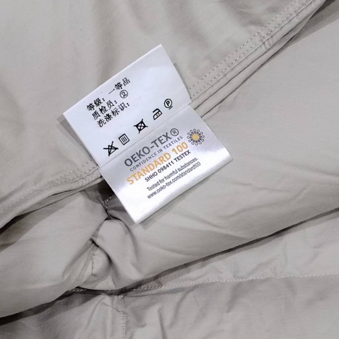 91家纺网 家纺一手货源 找家纺 安力森/诚臻酒店用品 2025新款羽绒被芯100白鹅绒星级酒店专用羽绒被国家标准真羽绒被假一赔十 70%白鸭绒250G/M2