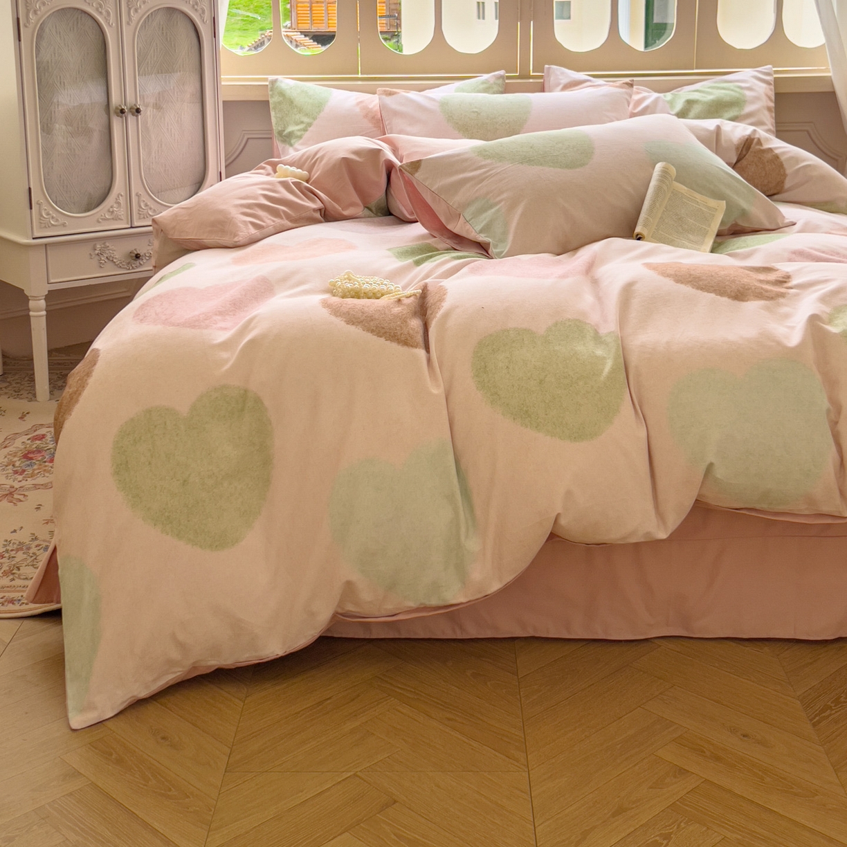 91家纺网 家纺一手货源 找家纺 （总）田野 2025新款全棉13360加厚磨毛印花四件套