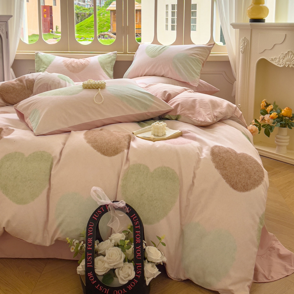 91家纺网 家纺一手货源 找家纺 （总）田野 2025新款全棉13360加厚磨毛印花四件套