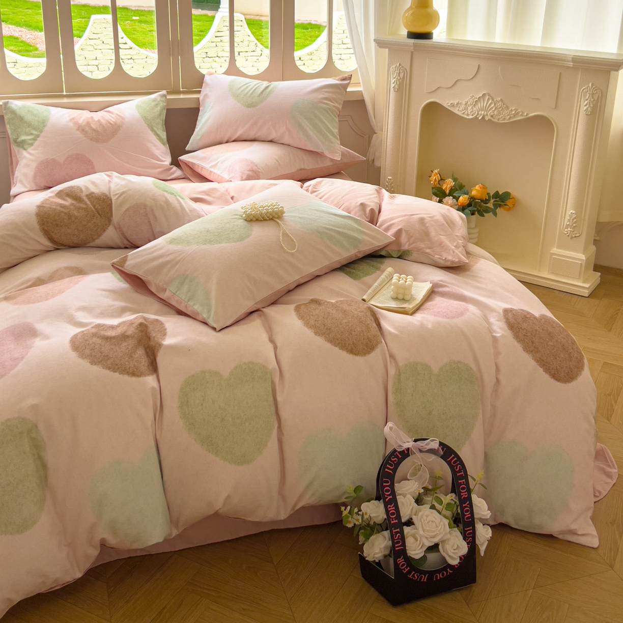 91家纺网 家纺一手货源 找家纺 （总）田野 2025新款全棉13360加厚磨毛印花四件套