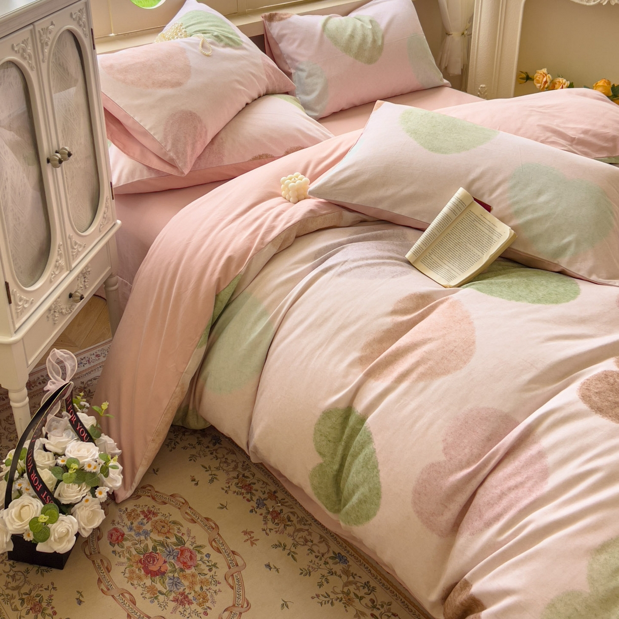 91家纺网 家纺一手货源 找家纺 （总）田野 2025新款全棉13360加厚磨毛印花四件套