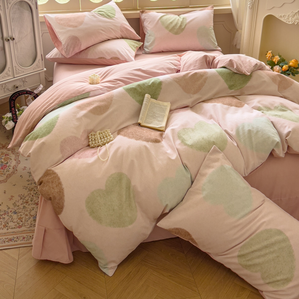 91家纺网 家纺一手货源 找家纺 （总）田野 2025新款全棉13360加厚磨毛印花四件套