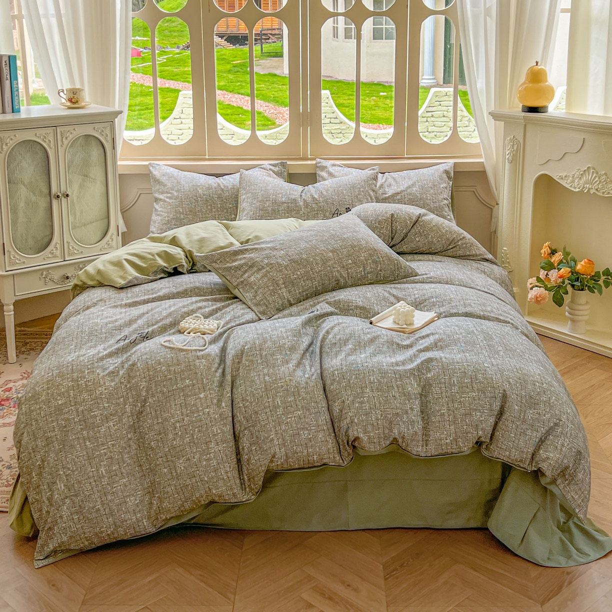 91家纺网 家纺一手货源 找家纺 （总）田野 2025新款全棉13360加厚磨毛印花四件套