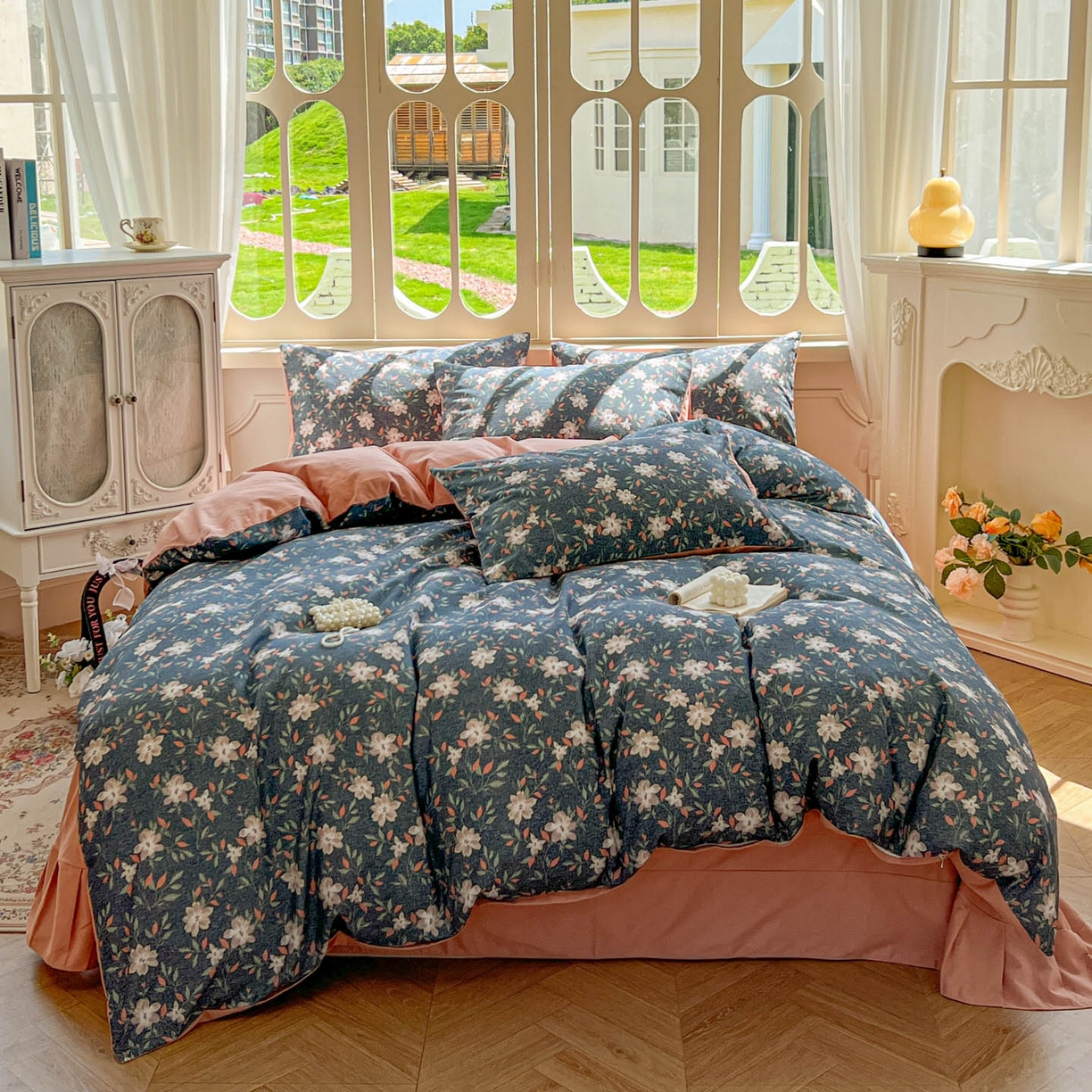 91家纺网 家纺一手货源 找家纺 （总）田野 2025新款全棉13360加厚磨毛印花四件套