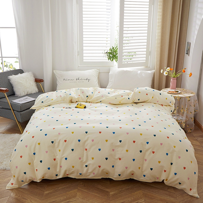 91家纺网 家纺一手货源 找家纺 钰伶 新款13372斜纹全棉印花纯棉单被套（预留6厘米缩水尺寸）