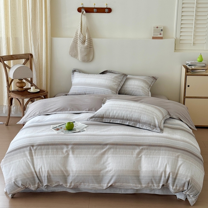 91家纺网 家纺一手货源 找家纺 （总）于果 2025新款全棉纯棉生态磨毛四件套