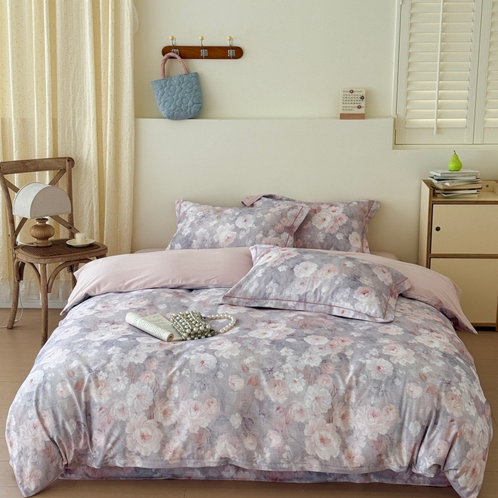 91家纺网 家纺一手货源 找家纺 （总）于果 2025新款全棉纯棉生态磨毛四件套