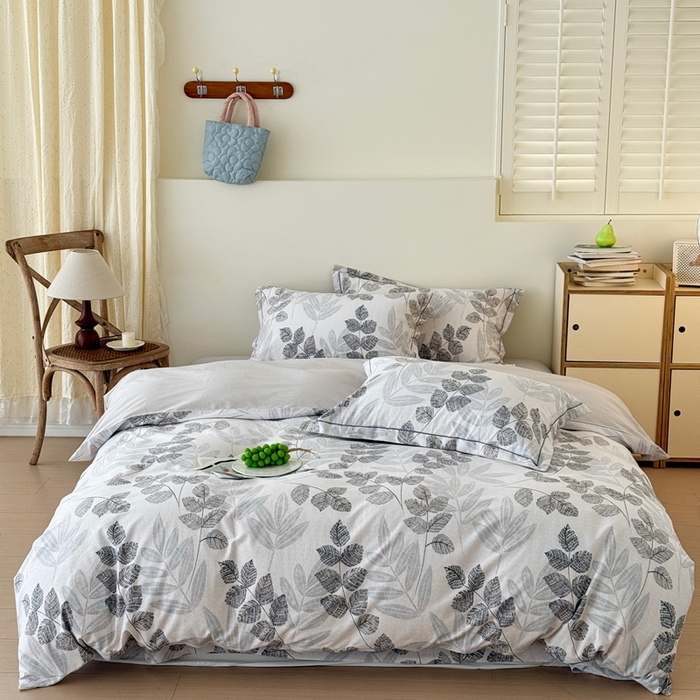 91家纺网 家纺一手货源 找家纺 （总）于果 2025新款全棉纯棉生态磨毛四件套