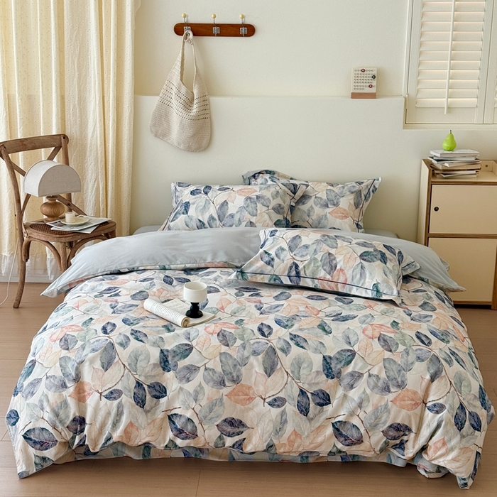 91家纺网 家纺一手货源 找家纺 （总）于果 2025新款全棉纯棉生态磨毛四件套