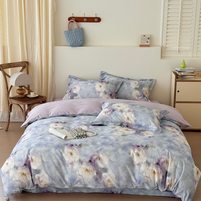 91家纺网 家纺一手货源 找家纺 （总）于果 2025新款全棉纯棉生态磨毛四件套