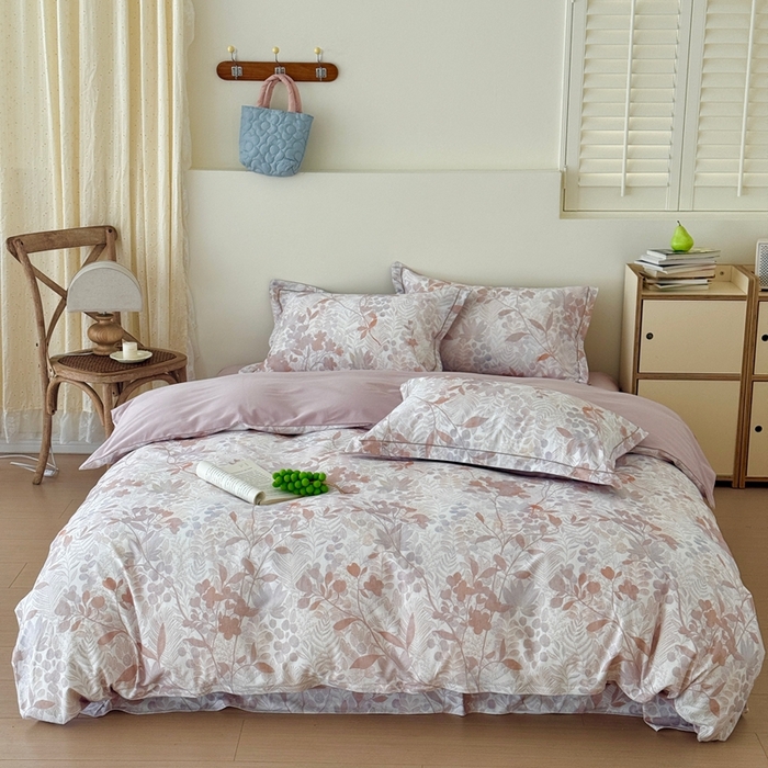 91家纺网 家纺一手货源 找家纺 （总）于果 2025新款全棉纯棉生态磨毛四件套