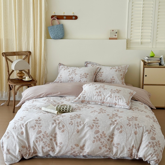 91家纺网 家纺一手货源 找家纺 （总）于果 2025新款全棉纯棉生态磨毛四件套