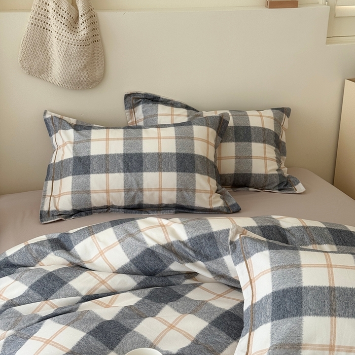 91家纺网 家纺一手货源 找家纺 于果 2025新款全棉纯棉生态磨毛四件套 艾米