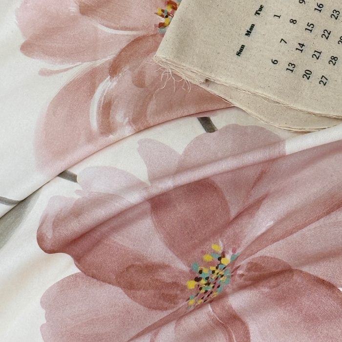 91家纺网 家纺一手货源 找家纺 于果 2025新款全棉纯棉生态磨毛四件套 茶言妙语