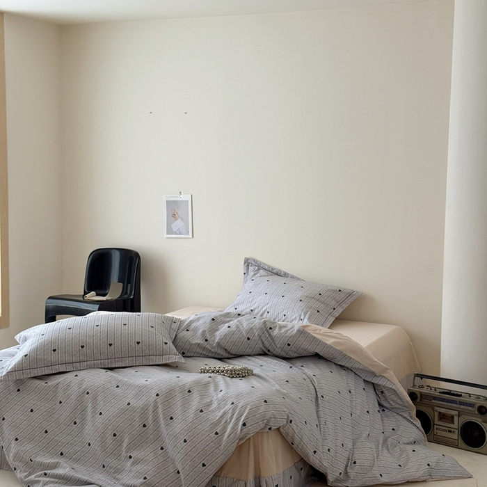 91家纺网 家纺一手货源 找家纺 于果 2025新款全棉纯棉生态磨毛四件套 初恋