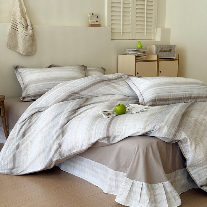 91家纺网 家纺一手货源 找家纺 于果 2025新款全棉纯棉生态磨毛四件套 光遇