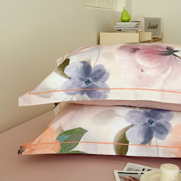 91家纺网 家纺一手货源 找家纺 于果 2025新款全棉纯棉生态磨毛四件套 玛雅