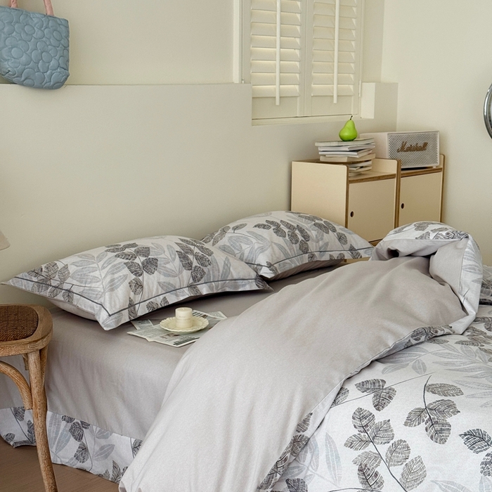 91家纺网 家纺一手货源 找家纺 于果 2025新款全棉纯棉生态磨毛四件套 奇幻曲