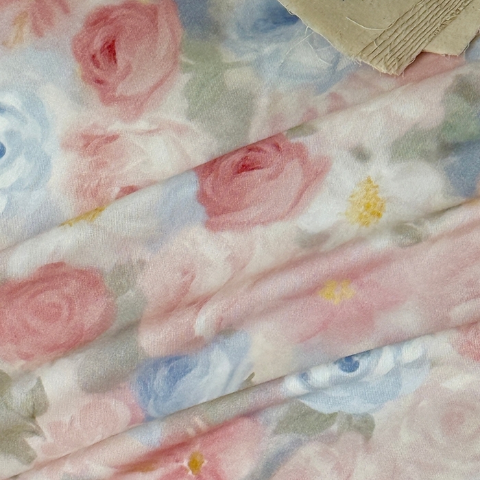 91家纺网 家纺一手货源 找家纺 于果 2025新款全棉纯棉生态磨毛四件套 甜梦茶语