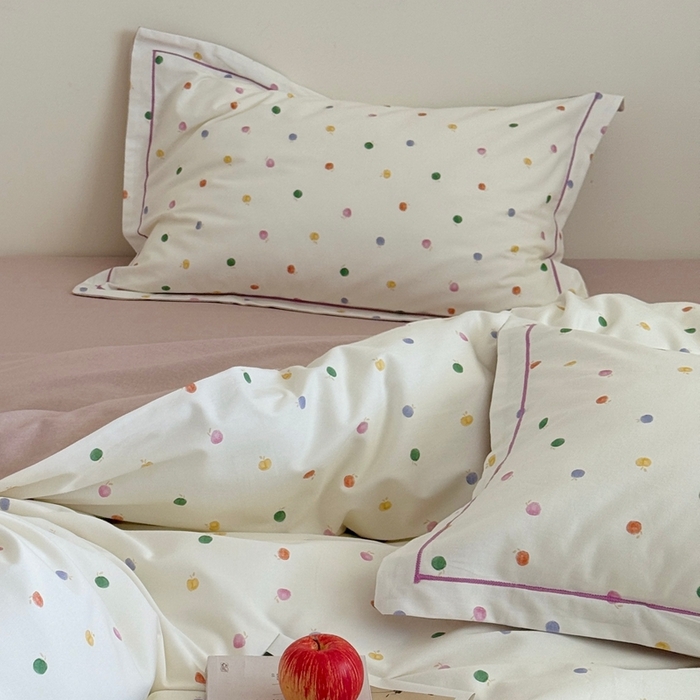 91家纺网 家纺一手货源 找家纺 于果 2025新款全棉纯棉生态磨毛四件套 甜心乐园