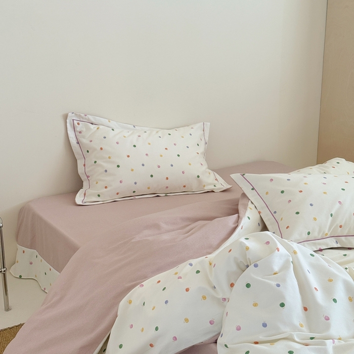 91家纺网 家纺一手货源 找家纺 于果 2025新款全棉纯棉生态磨毛四件套 甜心乐园