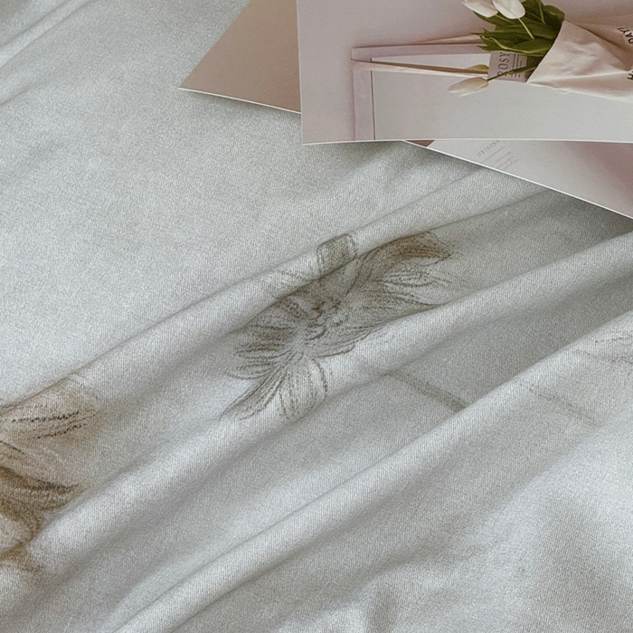 91家纺网 家纺一手货源 找家纺 于果 2025新款全棉纯棉生态磨毛四件套 喜秋集