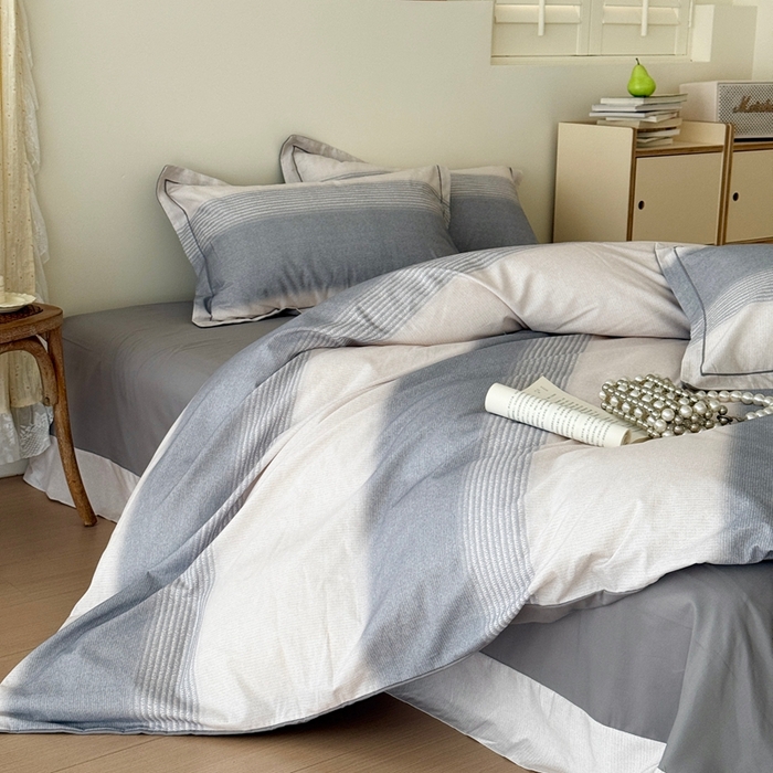 91家纺网 家纺一手货源 找家纺 于果 2025新款全棉纯棉生态磨毛四件套 悠颂