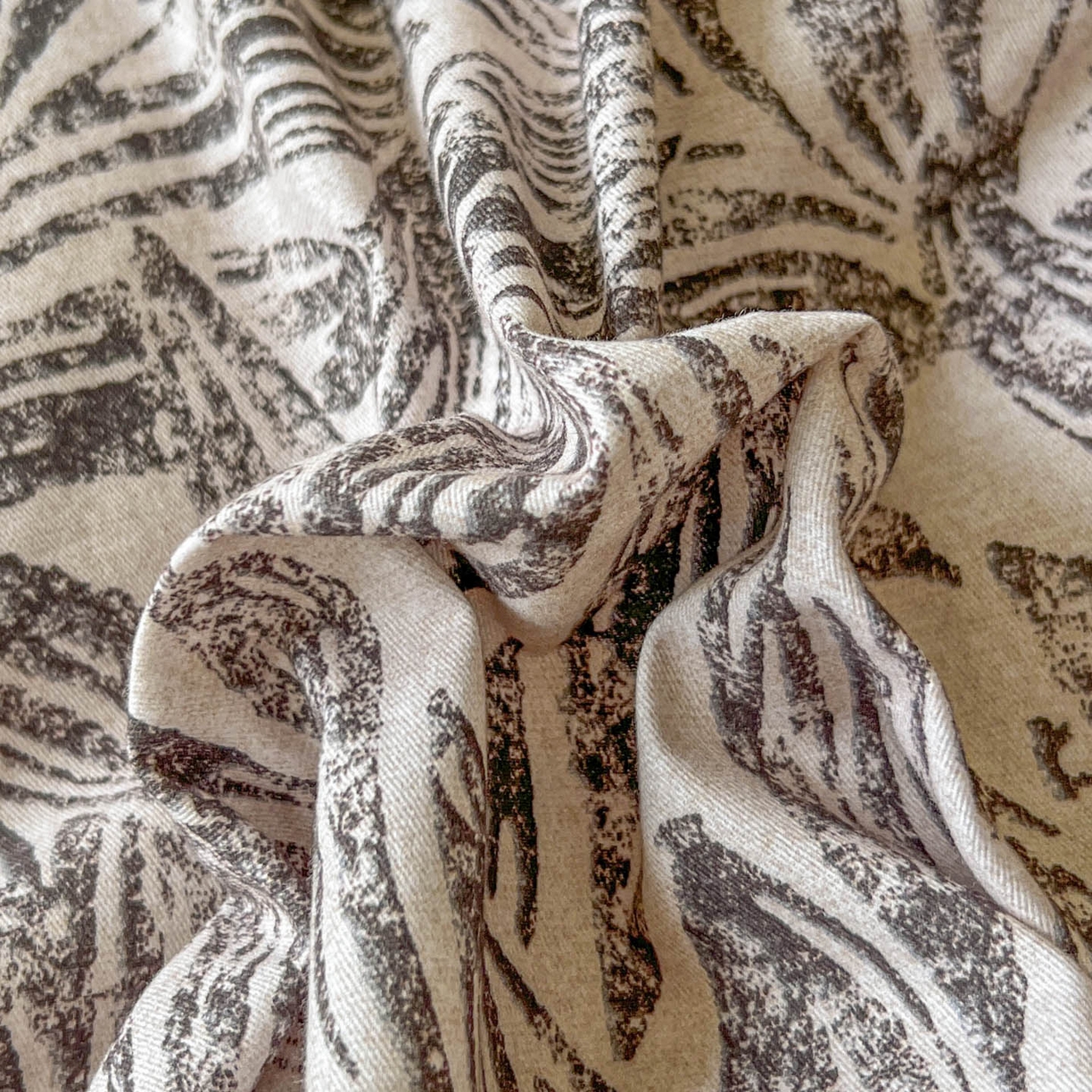 91家纺网 家纺一手货源 找家纺 田野 2025新款全棉13360加厚磨毛印花四件套 雅琪-卡其