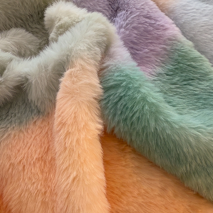 91家纺网 家纺一手货源 找家纺 HL原创 2025新款兔毛绒四件套 悦动