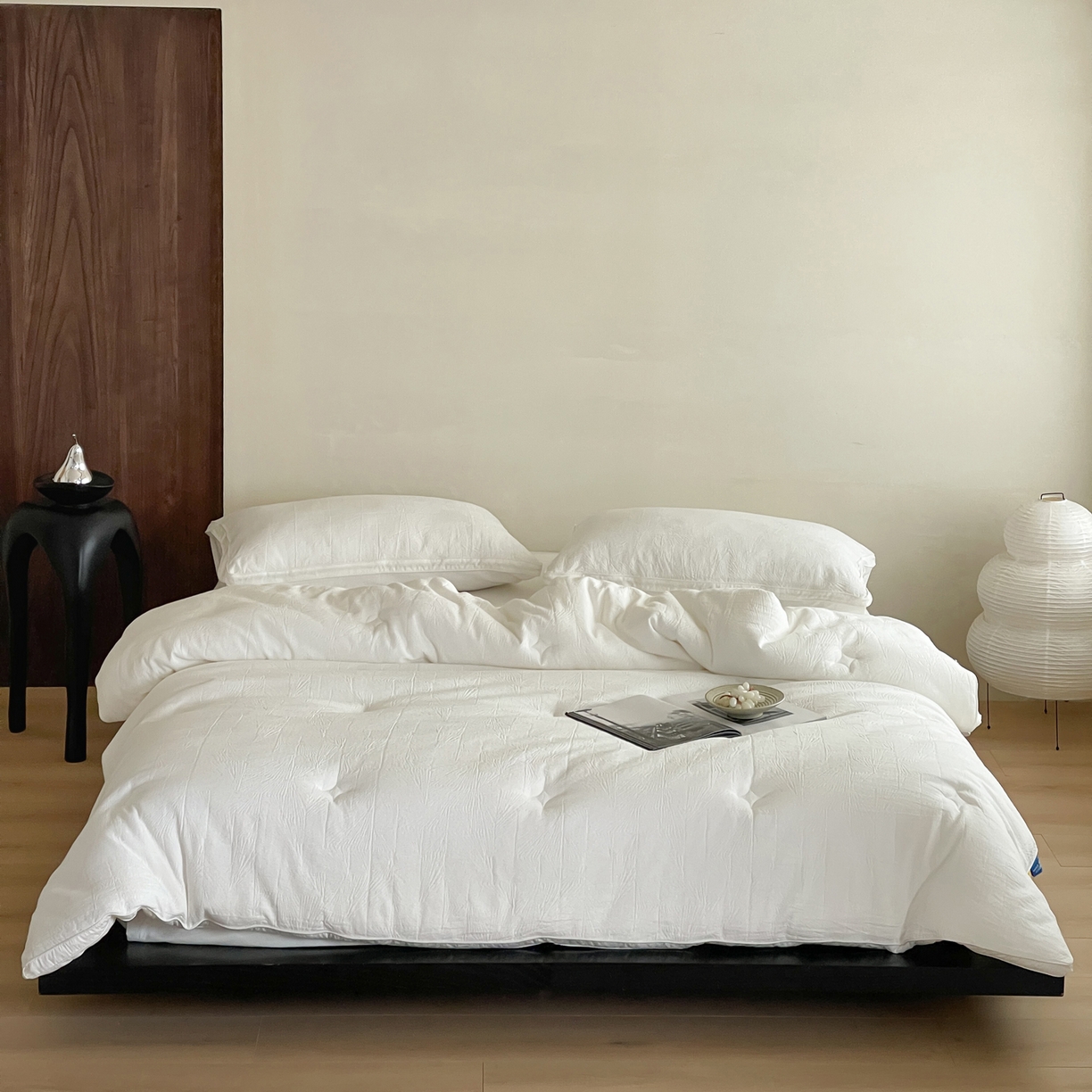 91家纺网 家纺一手货源 找家纺 （总）一加一 2025新款全棉大提花益生菌立体抗菌被子被芯