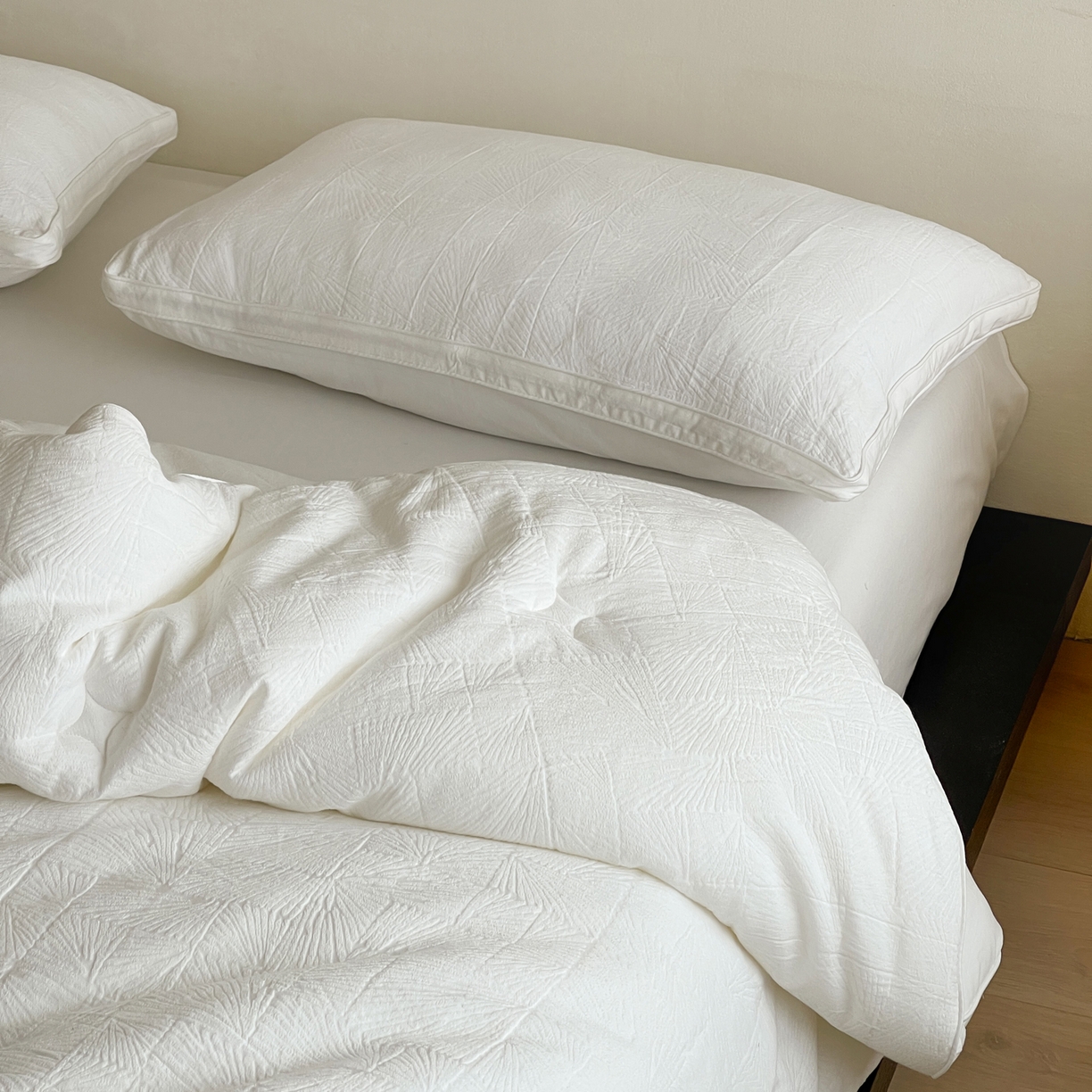 91家纺网 家纺一手货源 找家纺 一加一 2025新款全棉大提花益生菌立体抗菌被子被芯 山木花亭