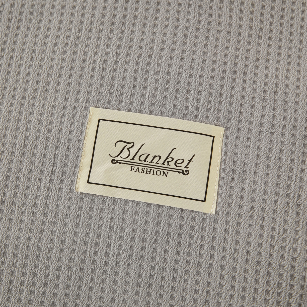 91家纺网 家纺一手货源 找家纺 雯豆家纺 2025新品华夫格毛毯盖毯双层加厚办公室披肩毯子 自由风-深空灰