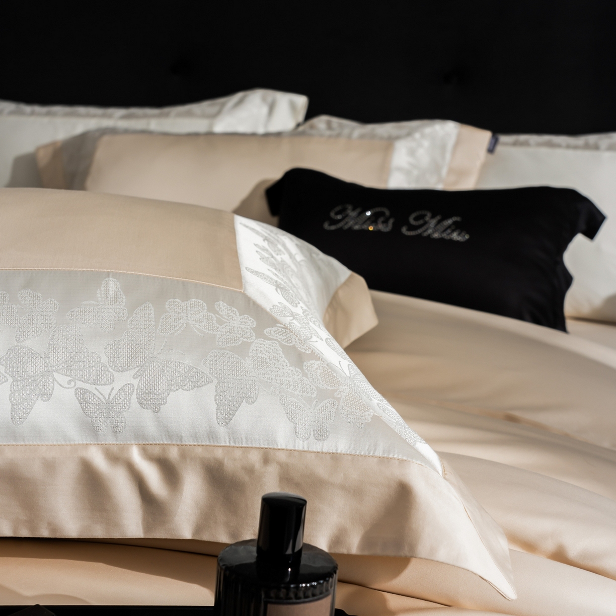 91家纺网 家纺一手货源 找家纺 MIU缪家居 2025新款100支全棉四件套-卡缦【控价368】 卡缦-香槟