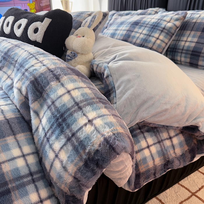 91家纺网 家纺一手货源 找家纺 HL原创 2025新款兔毛绒单品被套单件被套 魔法学院