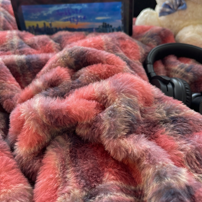 91家纺网 家纺一手货源 找家纺 HL原创 2025新款兔毛绒单品被套单件被套 喜乐