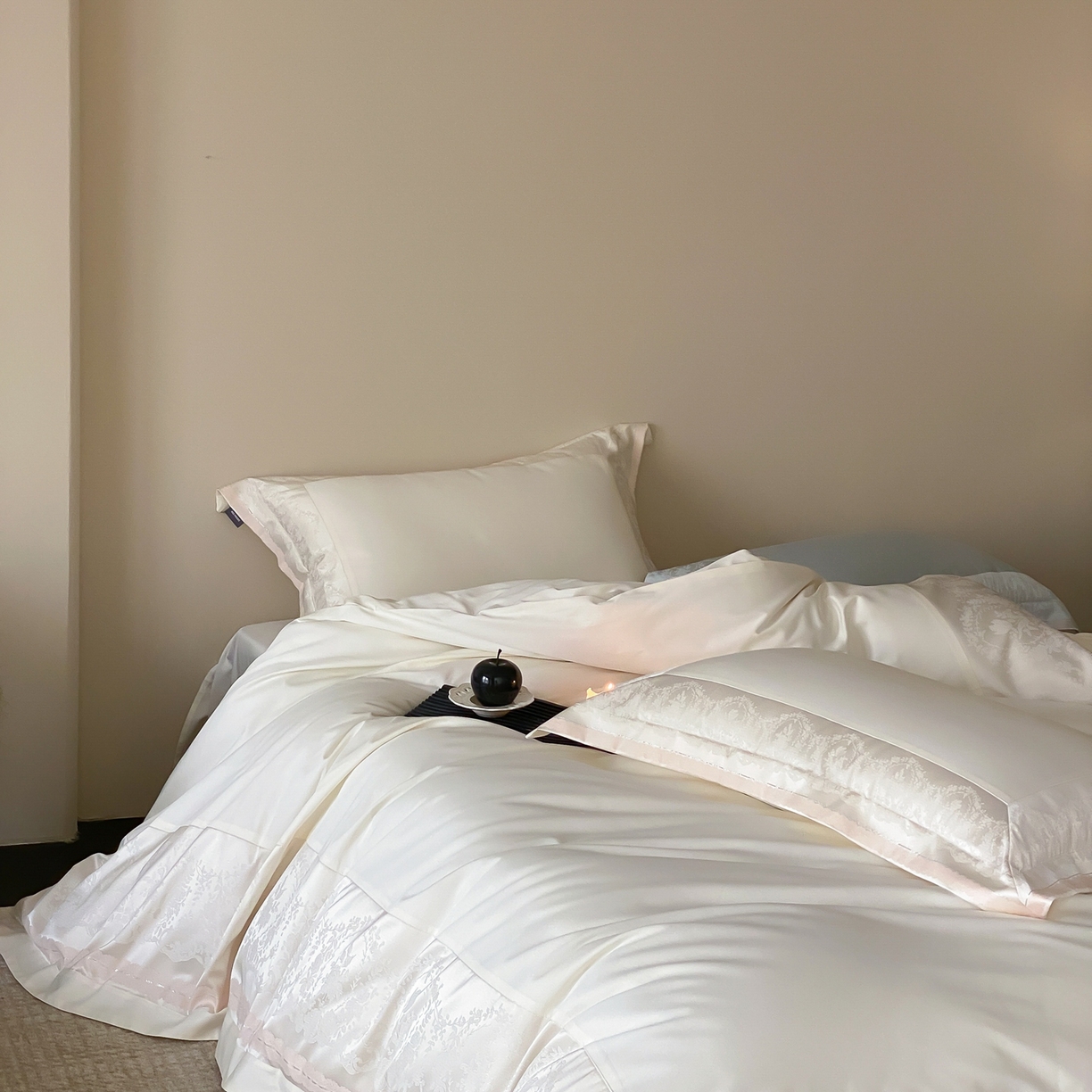 91家纺网 家纺一手货源 找家纺 （总）MIU缪家居 2025新款100支全棉四件套-露西娅【控价388】