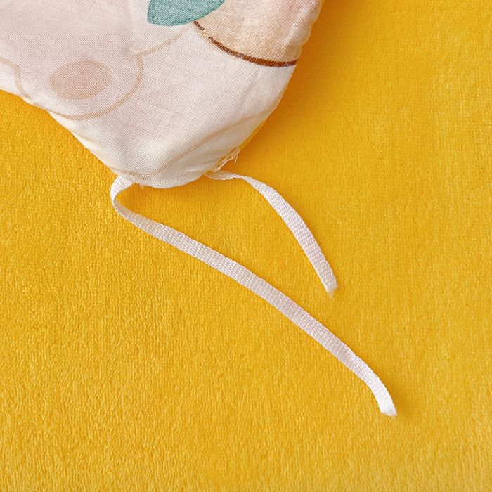 91家纺网 家纺一手货源 找家纺 琪琪阁家纺 2025秋冬新款全棉加牛奶绒单被套棉加绒被套 瑞迪熊