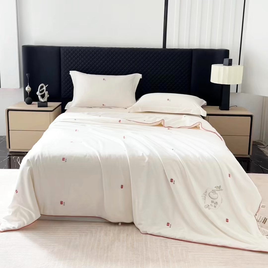 91家纺网 家纺一手货源 找家纺 缦纯蚕丝羽绒2025特级国标双宫纯桑蚕丝被 手工100%桑蚕丝被子 双宫长丝绵被子 子母四季被 春秋被 冬被上新 保真支持检测 珍珠白