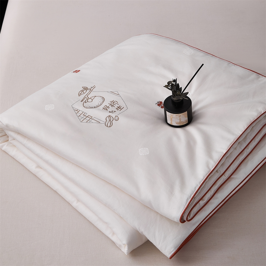 91家纺网 家纺一手货源 找家纺 缦纯蚕丝羽绒2025特级国标双宫纯桑蚕丝被 手工100%桑蚕丝被子 双宫长丝绵被子 子母四季被 春秋被 冬被上新 保真支持检测 珍珠白