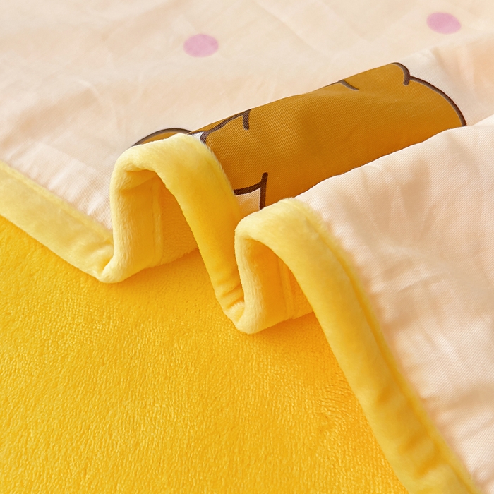 91家纺网 家纺一手货源 找家纺 琪琪阁家纺 2025秋冬新款全棉加牛奶绒单被套棉加绒被套 枕边语