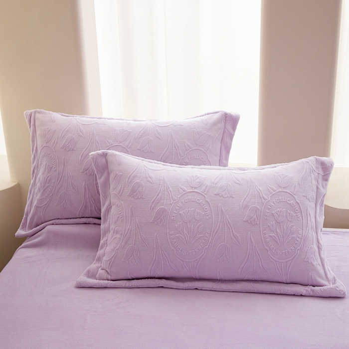 91家纺网 家纺一手货源 找家纺 （总）亿梵 2025秋冬新款A类全消光牛奶绒立体5D雕花绒四件套